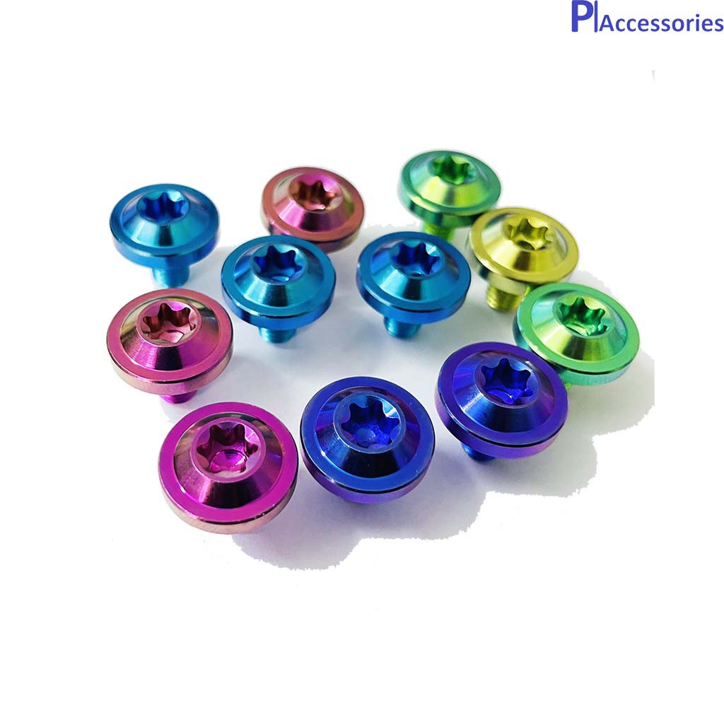 Ốc ITAN Gr5 6li10 Bắt Carte/Dè Trước/Hộp Xích/Hộp Sên-PHA