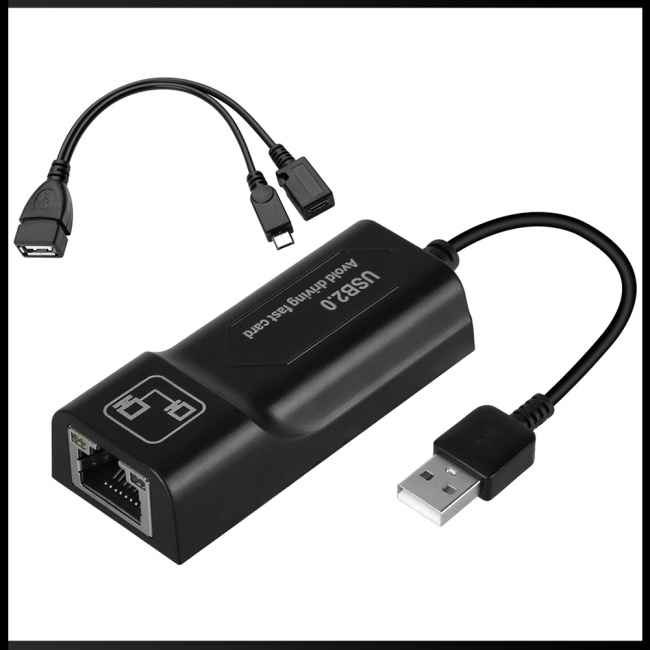 Bộ Chuyển Đổi Usb Kết Nối Mạng Lan Ethernet Tương Thích Với Amazon Fire Tv 3 / Stick Gen 2 / 2