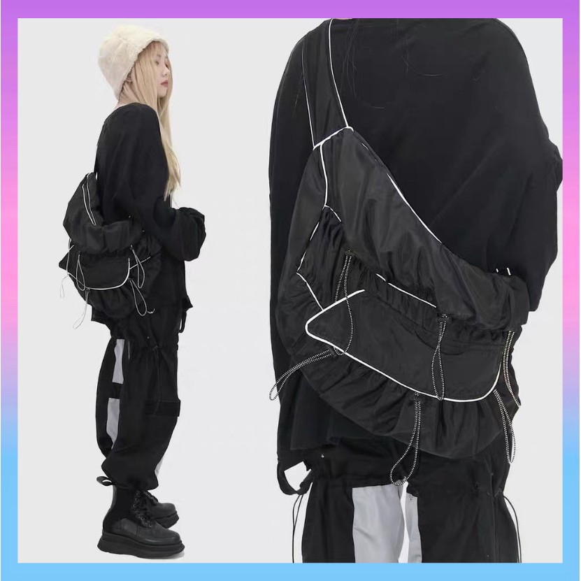 BALO CHÉO NHIỀU DÂY RÚT THẮT Ở BỤNG SIÊU COOL - ORDER 10 NGÀY bm33