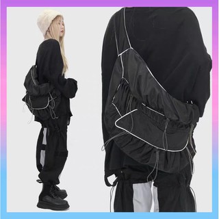 Balo chéo nhiều dây rút thắt ở bụng siêu cool - order 10 ngày bm33