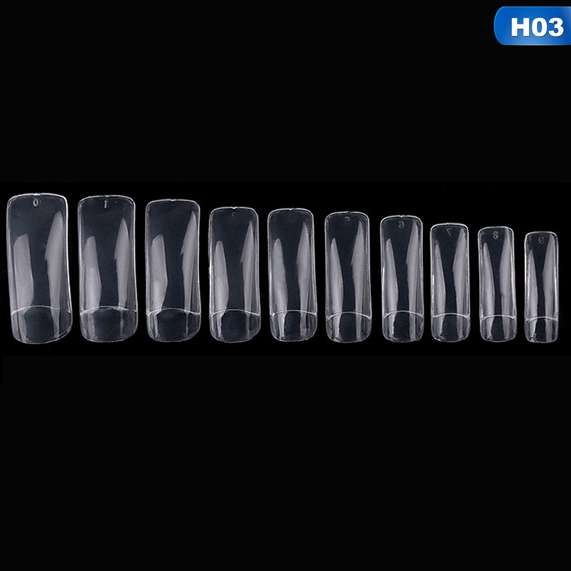 Set 500 Móng Tay Giả Bằng Acrylic Cao Cấp