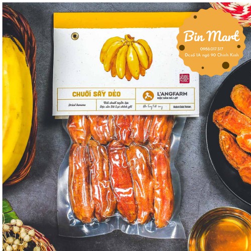 Chuối sấy dẻo LaBa - đặc sản Đà Lạt