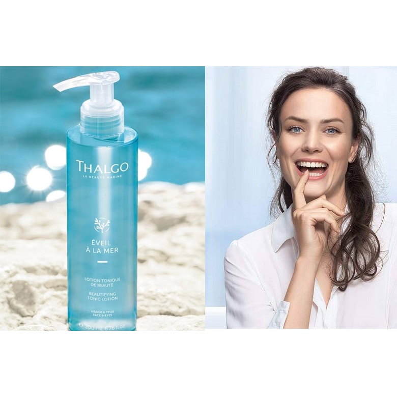 Nước hoa hồng THALGO Beautifying Tonic Lotion cấp ẩm cho mọi loại da 200ml