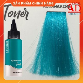 Thuốc nhuộm tóc Elgon I-light Màu xanh Aquarine Pastel nhuộm trên nền level 9 100ml