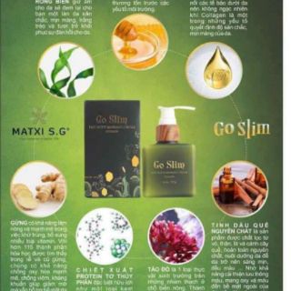 Kem tan mỡ go slim