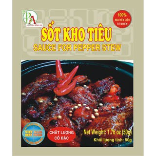 Sốt Kho Tiêu 50gr