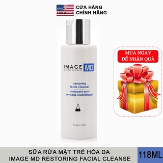 Sữa Rửa Mặt Trẻ Hóa Da Image Skincare MD Restoring Facial Cleanse 118ml