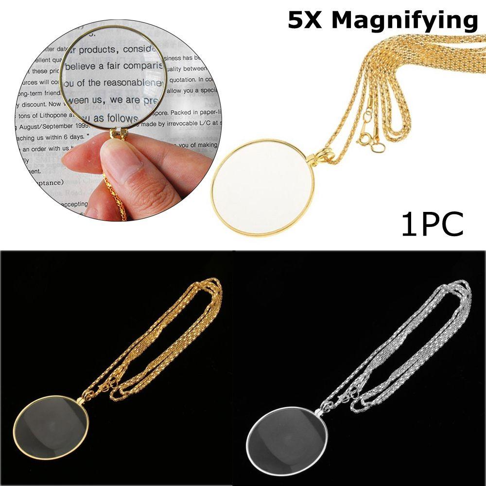 Vòng cổ Mặt Kính Lúp Đọc Sách Độc Đáo