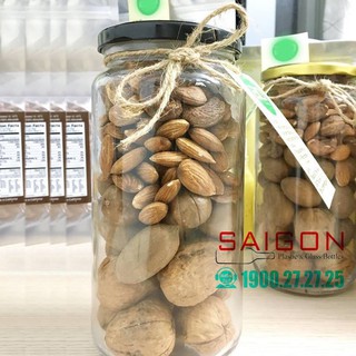 Hũ Gia Vị Thủy Tinh Tròn Trụ Nắp Thiết | Tùy Chọn Dung Tích