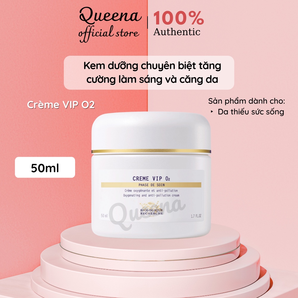 Kem dưỡng Creme VIP O2 50ml giúp tăng cường làm sáng và làm căng da, giúp trẻ hóa làn da và chống lão hóa - K47