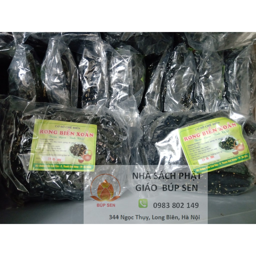 Rong biển ăn liền Việt Nam 200g - Rong biển xoắn