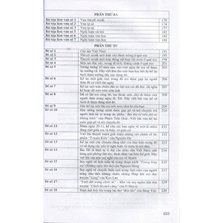 Sách - 207 đề và bài văn 9 - Nhiều Tác Giả