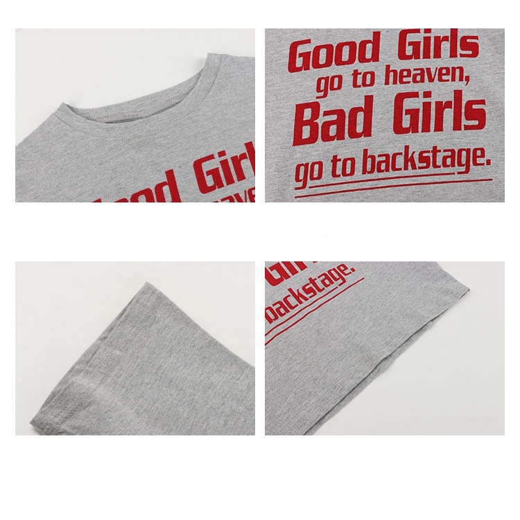 Áo thun croptop ngắn tay in chữ thời trang Hàn Quốc dành cho nữ