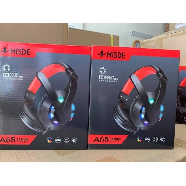 _➫ Tai Nghe Chơi Game Misde A65 Có Đèn LED Cho PC | BigBuy360 - bigbuy360.vn