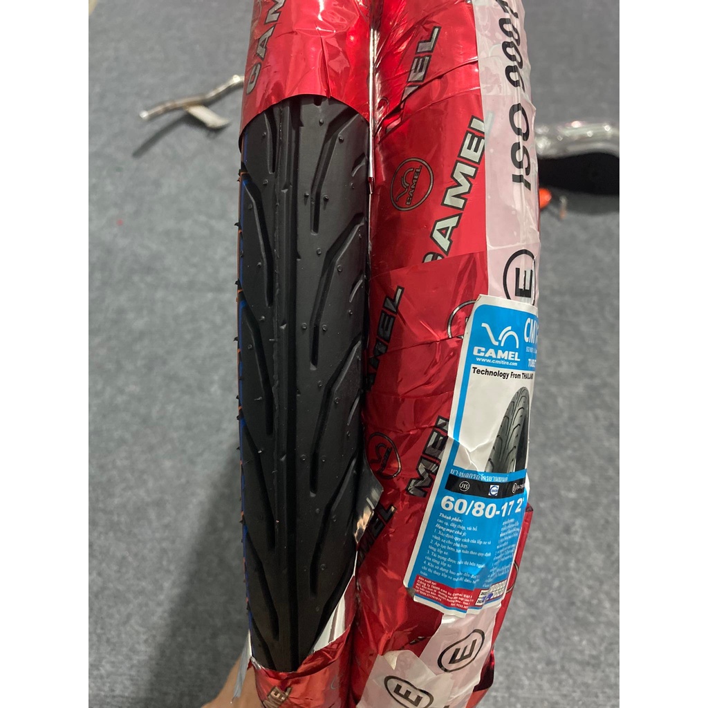 LỐP CAMEL CHO XE MÁY ĐỦ CÁC SIZE 45/50/60/70/80-17