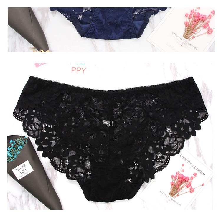 Quần Lót Ren - Quần Lót Ren Cạp Chéo Sexy Siêu Xinh -anhsonnd18