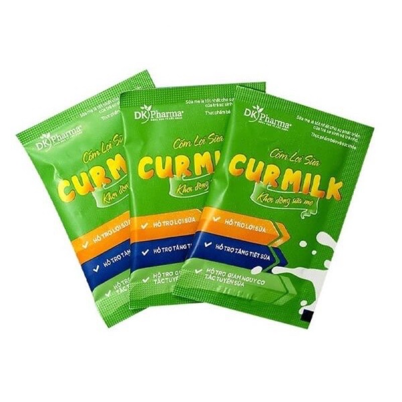 Cốm lợi sữa Curmilk cho Mẹ sau sinh , Lợi sữa ,Tăng tiết sữa - DKX