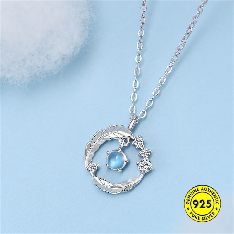 Vòng cổ Mặt Đá Mặt Trăng Cho Nữ Mới