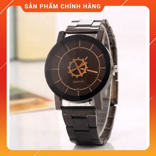 ( Giá Tốt Nhất )  CẶP ĐỒNG HỒ ĐÔI Unisex Thương Hiệu MC | THẠCH ANH DÂY THÉP THỜI TRANG AH554 ( Sản Phẩm Chính Hãng )