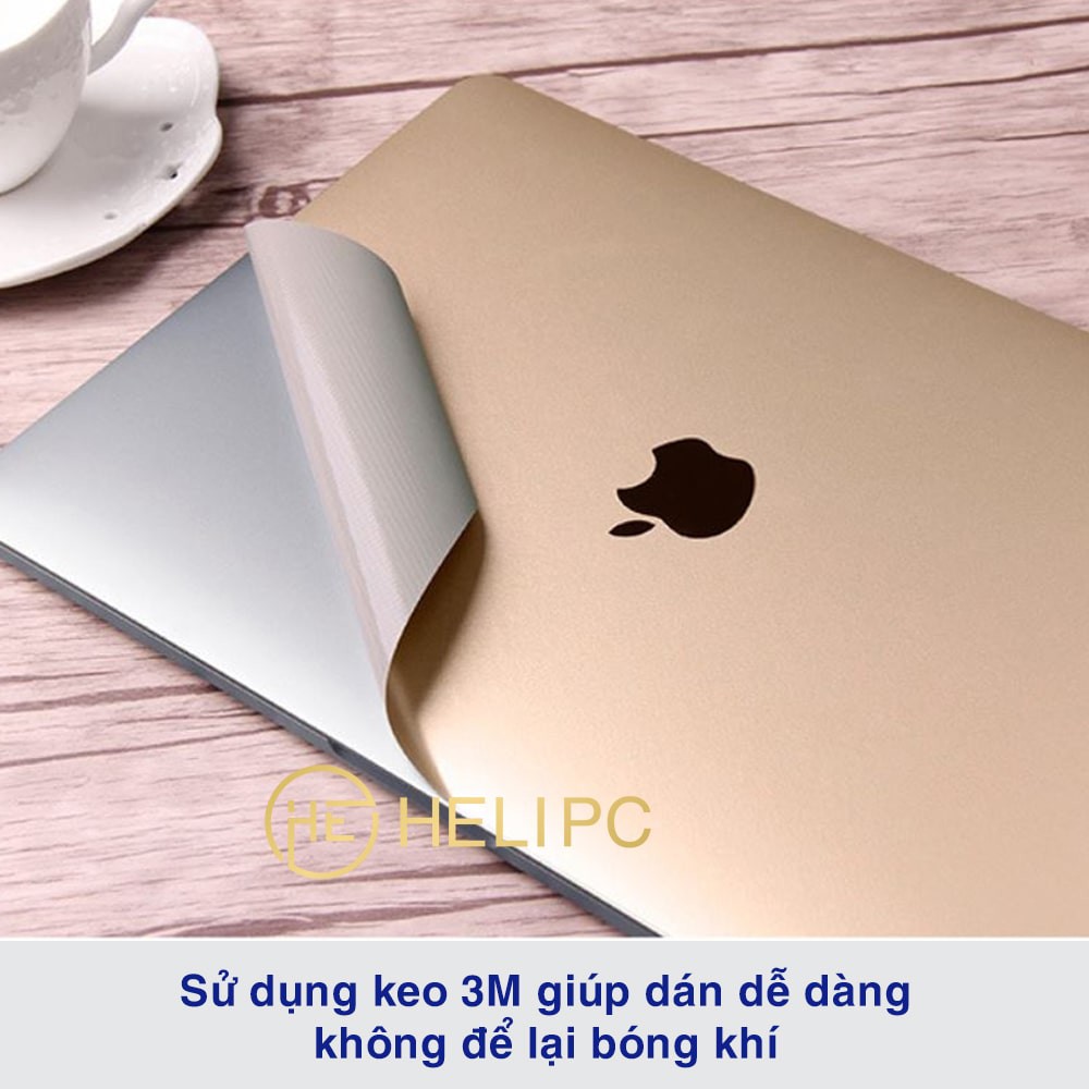 Dán MacBook Air 2020 trọn bộ mặt lưng, mặt đáy, dán mặt trong bảo vệ toàn diện - Macbook Air