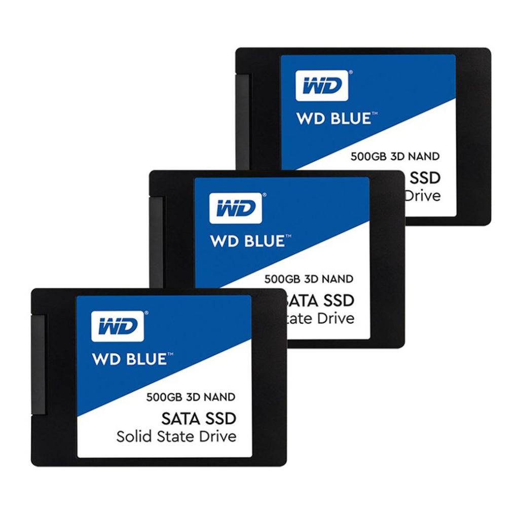 3D NAND SATA SSD 1TB Màu xanh lam 3D NAND SSD cho PC bên trong SATA III 6 Gb / s SATA SSD