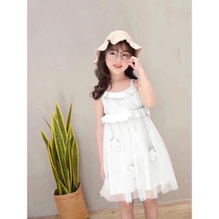 Đầm voan lưới hai dây mềm,mịn,đẹp