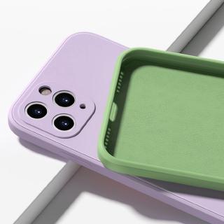 Ready For iPhone 7 Plus 8 Plus Soft Case Luxury  Square Liquid Silicone Phone Cover
