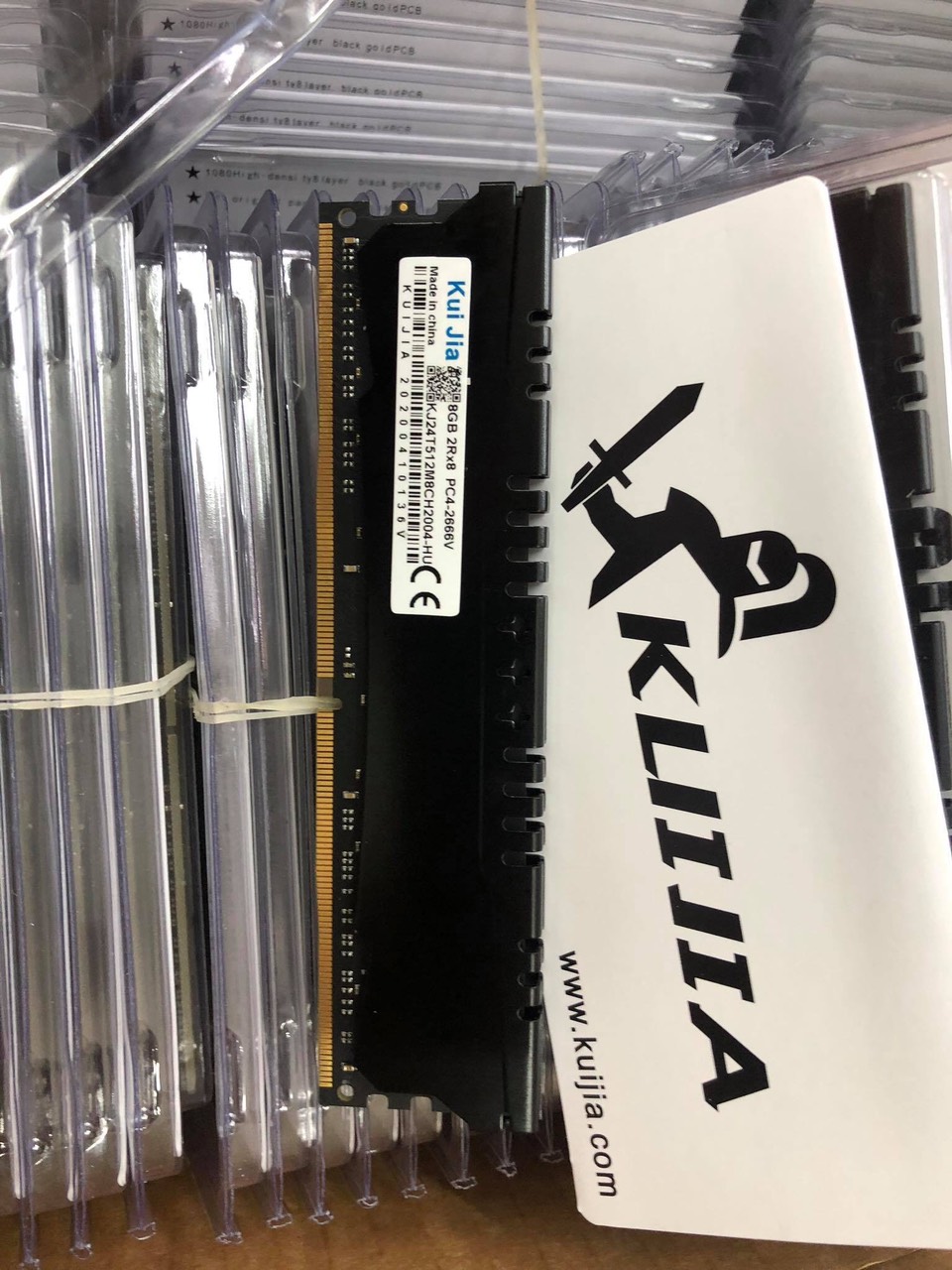 Ram Máy Tính Kuijia DDR4 8G/2666 có tản nhiệt bh 36 tháng