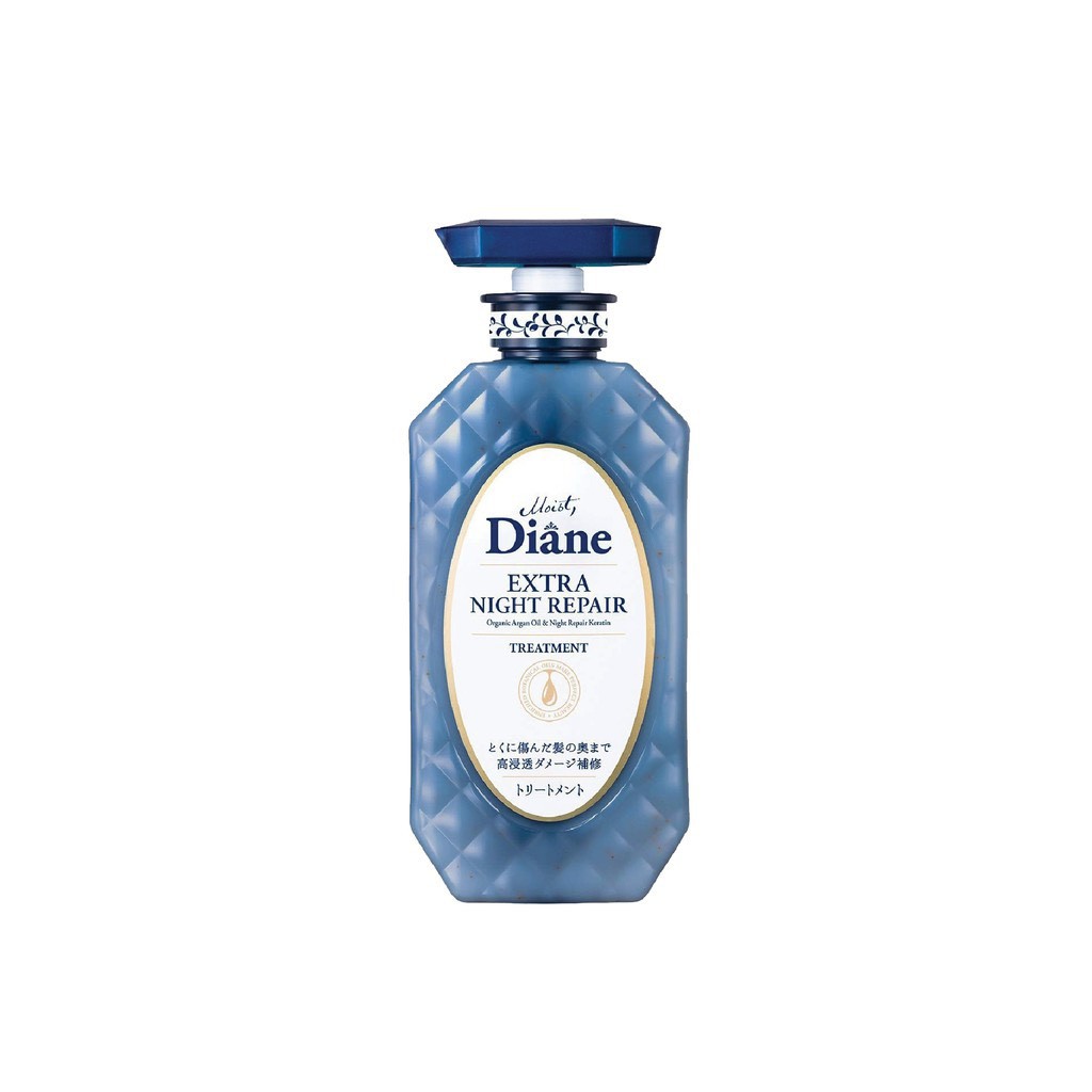 Dầu gội xả Nhật Bản Diane extra night repair Dùng cho tóc hư tổn, giảm gãy rụng, ngừa tóc lão hóa sớm