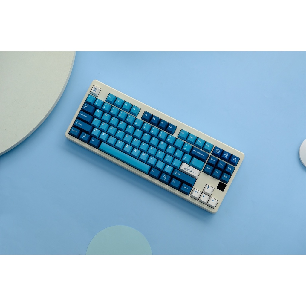 129 Phím GMK Manta Keycaps Cherry Profile PBT DYE-SUB Bàn phím cơ Keycap