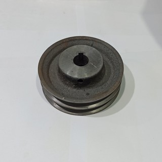 BULY GAN 14CM LỖ 25MM, 30MM 2 RẢNH BẢNG B PHÔI DÀY ( PULLEY ) PULY KÉO TẢI