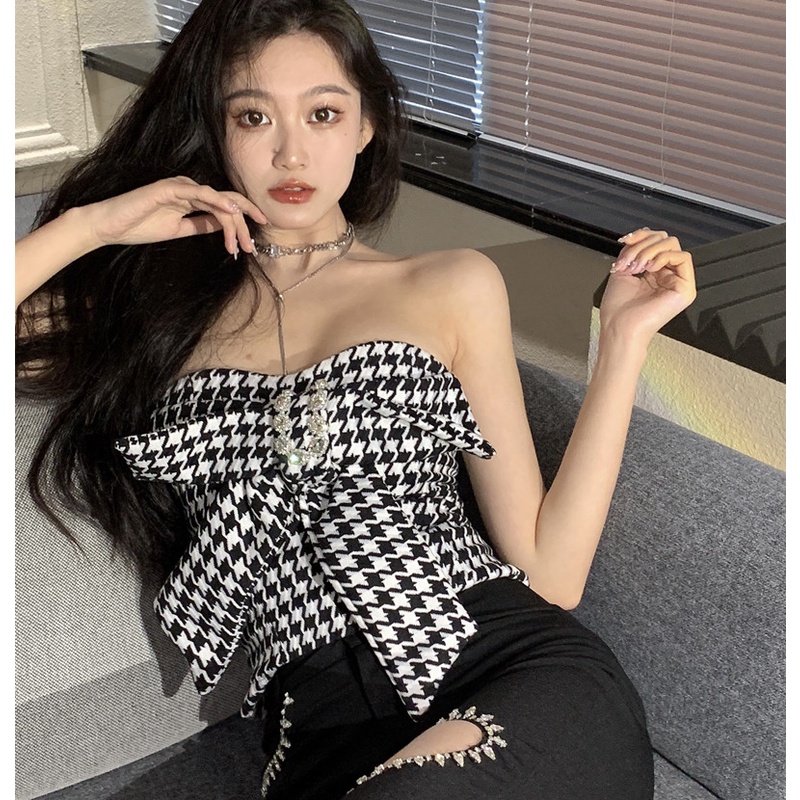 Áo Ống Không Tay Thiết Kế Mới Cao Cấp Thời Trang Mùa Xuân