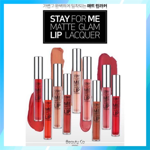 Son stay for me matte glam lip lacquer
