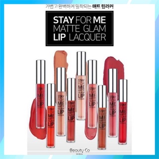 Son stay for me matte glam lip lacquer