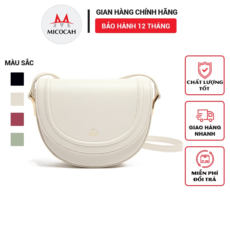 Túi Đeo Chéo Nữ Đeo Vai Chính Hãng MICOCAH Dáng Công Sở Thời Trang Nhiều Màu Cá Tính Da Cao Cấp Cực Đẹp MC138