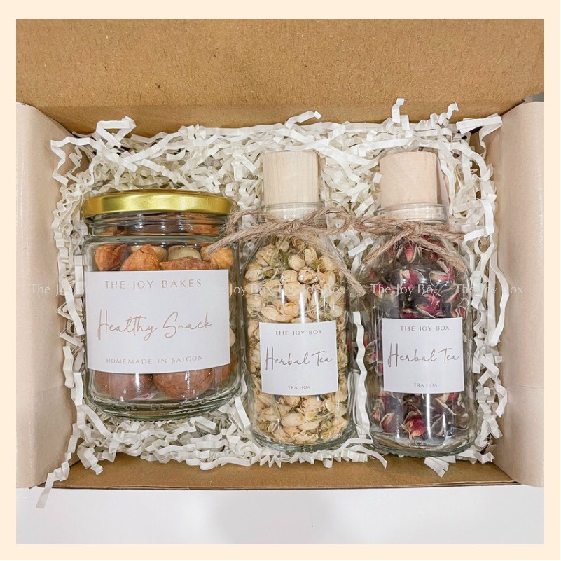 Hộp quà tặng sinh nhật nam nữ 🎁 Quà tặng kỷ niệm 🎁 Combo quà tặng tiết kiệm, trà & mật ong/ ngũ cốc 🎁 It's Tea Time