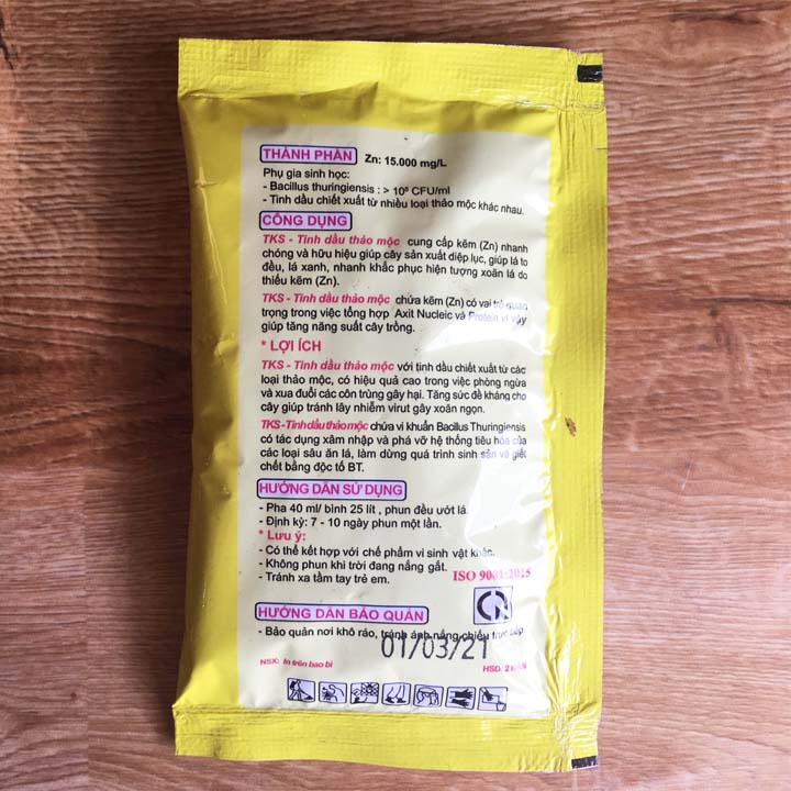 Chế Phẩm Trừ Sâu Sinh Học TINH DẦU THẢO MỘC - Thủy Kim Sinh