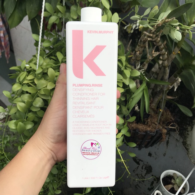 Dầu xả cho tóc dầu, ít, mỏng, rụng và kích thích mọc tóc Plumping.Rinse Kevin.Murphy 1000ml