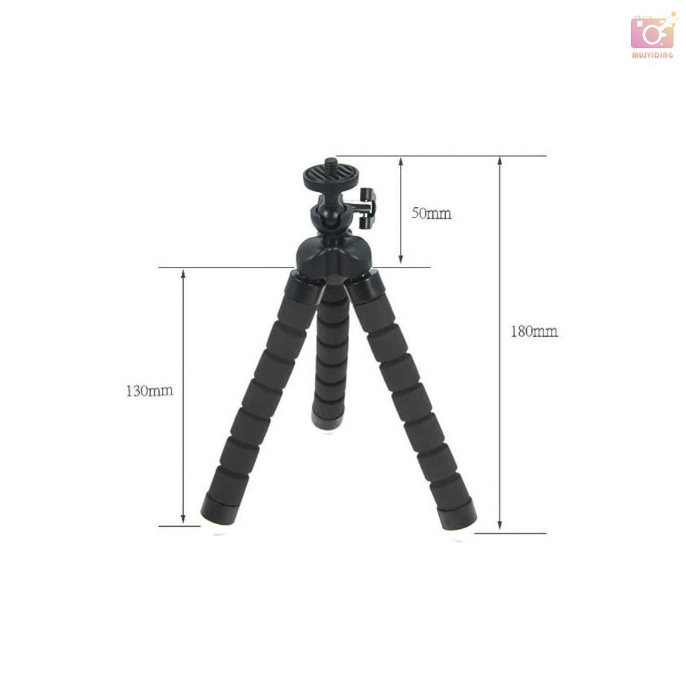 Chân đứng tripod bạch tuộc mini có kẹp đỡ điện thoại selfie/phát trực tuyến