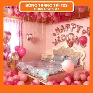 [Tặng quà] Set Bóng Trang Trí Phòng Cưới BTT03{Tặng bơm+băng keo+ruy băng}