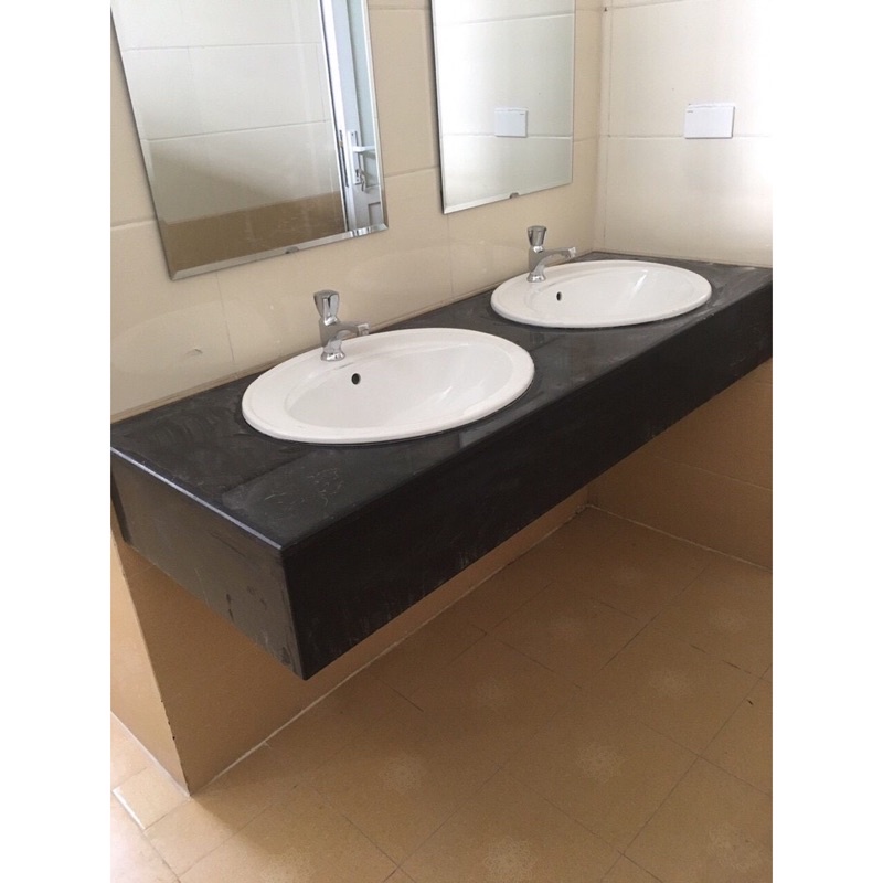 Chậu Rửa Lavabo Âm Bàn Inax L-2395V Dương Vành