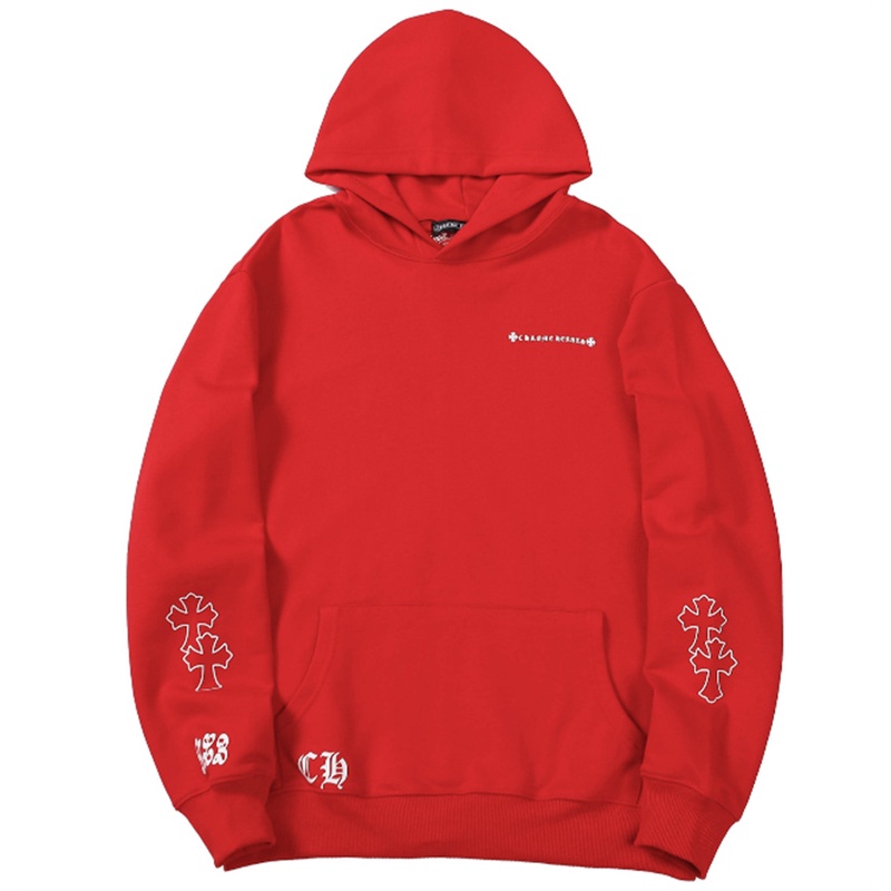 Áo Hoodie Tay Dài In Hình CHROME HEARTS Sanskrit Thời Trang Cho Nam Nữ