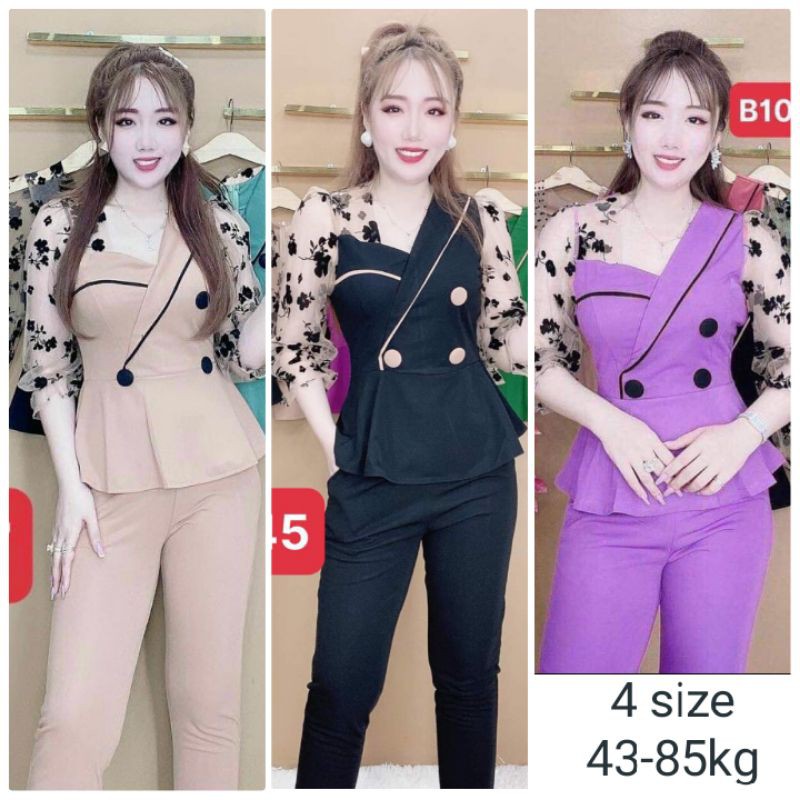 Đồ bộ bigsize 4 size 43-85kg