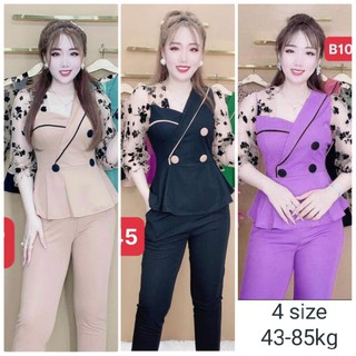Đồ bộ bigsize 4 size 43-85kg