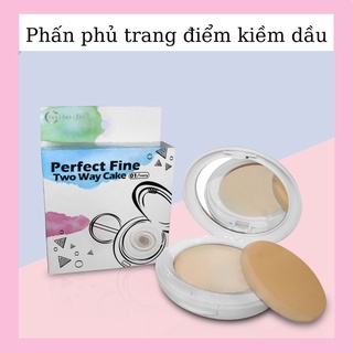 Phấn phủ trang điểm kiềm thấm nước chachacha nội địa Đài Loan 11 gram