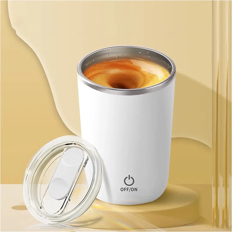 Cốc Khuấy Cà Phê / Sữa Mini Từ Tính Bằng Thép Không Gỉ Chống Thấm Nước