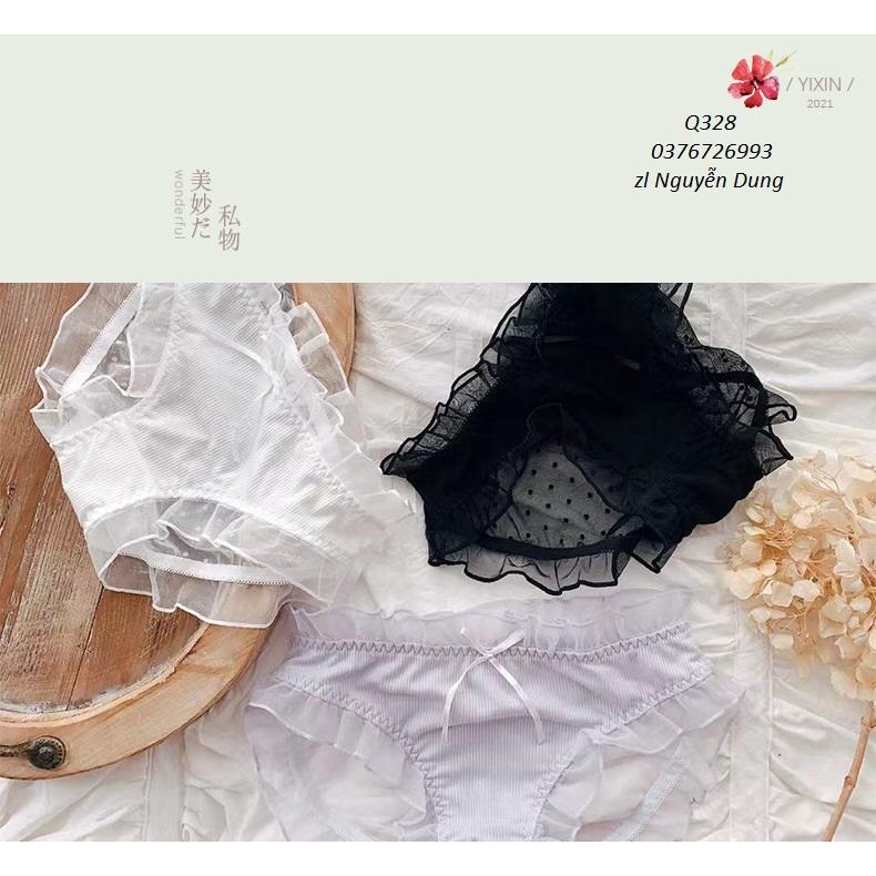 Quần Lót Nữ Cotton-Ren Kháng Khuẩn Ngang Eo Xuất Đông Âu  Hàng Săn SALE.