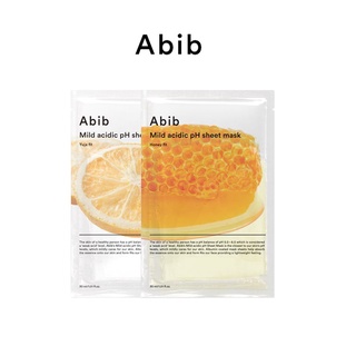 Mặt nạ giấy Abib Honey fit & Yuja fit có tính axit nhẹ 30ml
