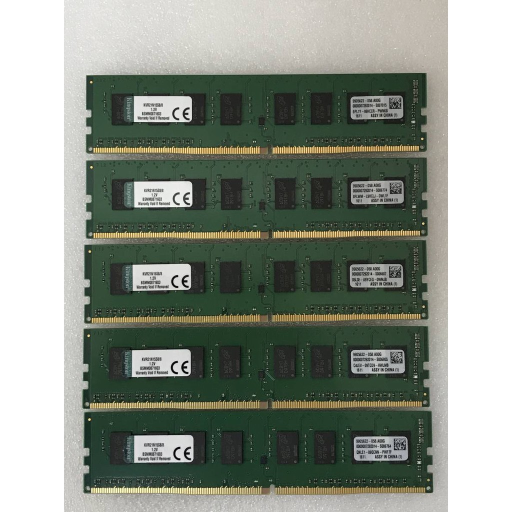 Ram Kingston 8GB 2133Mhz DDR4 cũ cho máy bàn