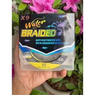 Dù pe x9 braided dài 200m bọ cạp mới về ạ